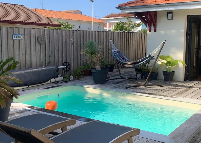 Sud Primrose Bord De ヴィラ Mimizan-Plage